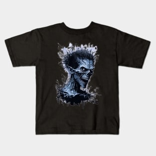 Zombie Sketch Design Kids T-Shirt